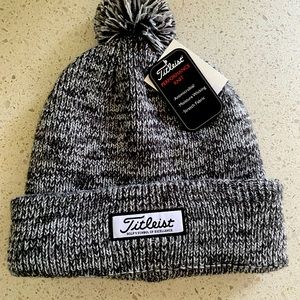 TItleist Pom Toque (Beanie) Heather Grey.